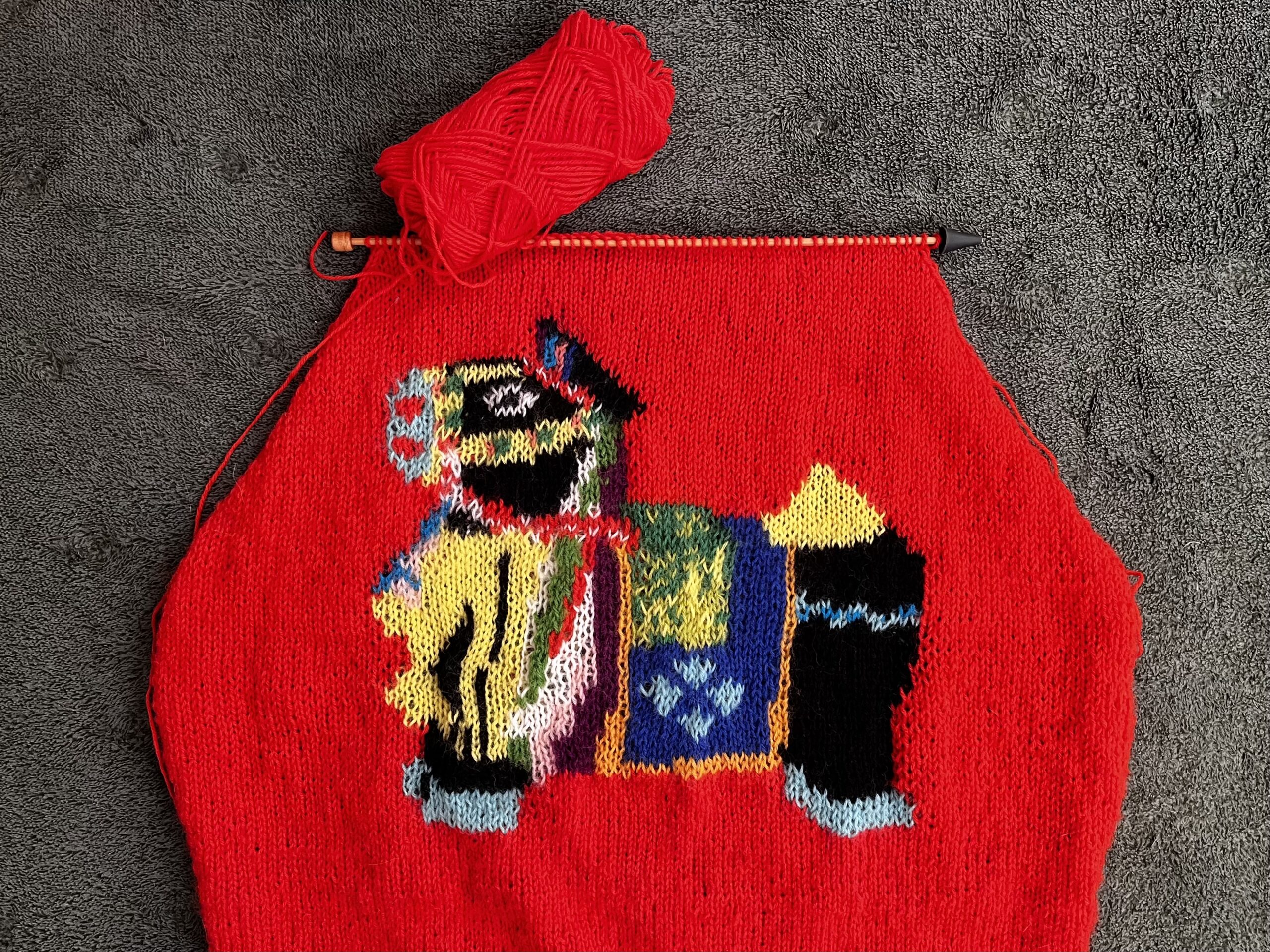 わたしの中に灯る光とチャグチャグ馬コセーター